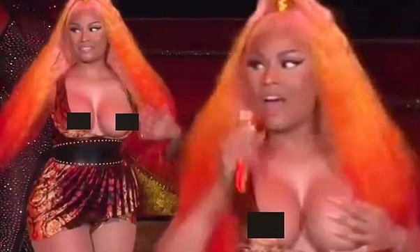 becky jayne add nicki minaj nip slip gif photo