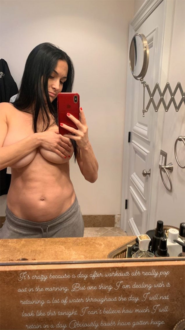 Nikki Bella Boobs Real caribbean gina