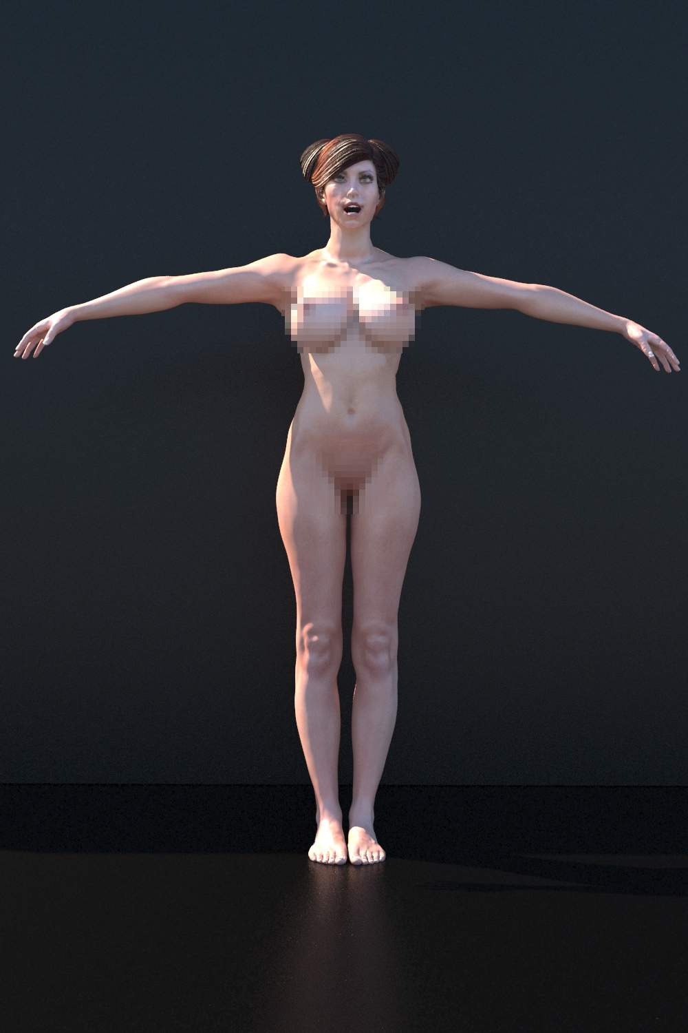 alicia melchor add photo nude 3d model