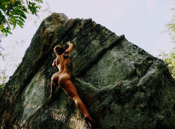 Best of Nude rock climbing