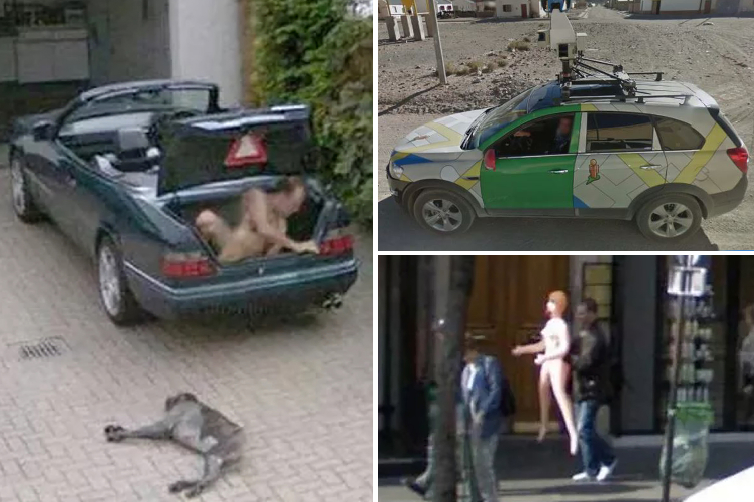 azarul sani share nudity on google earth photos