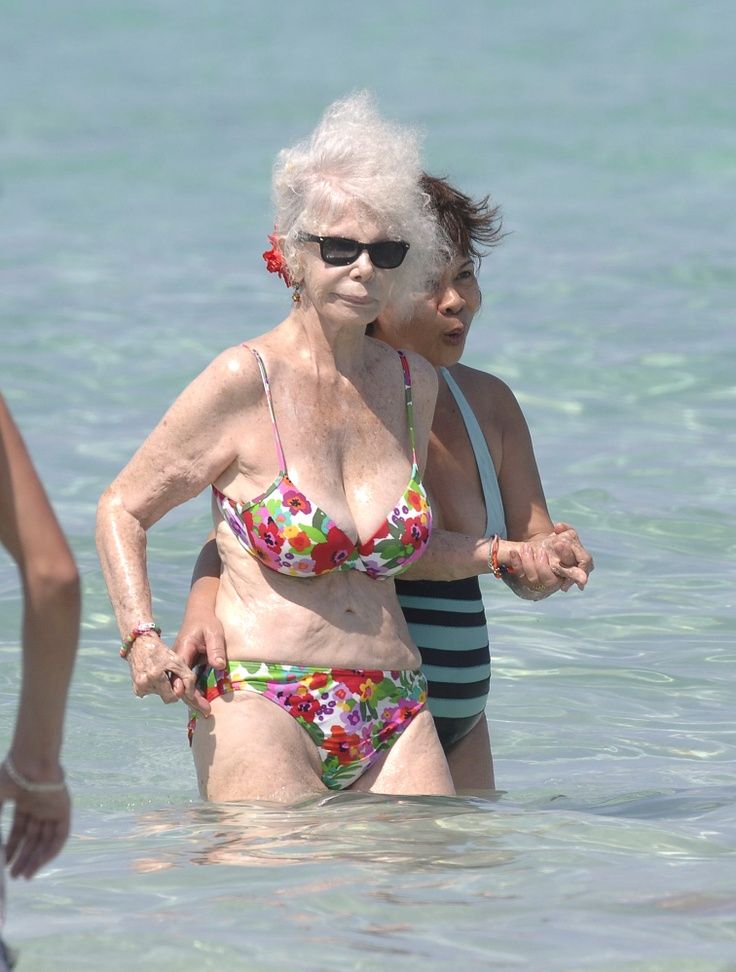 Old Women In Bikini cartoon cfnm