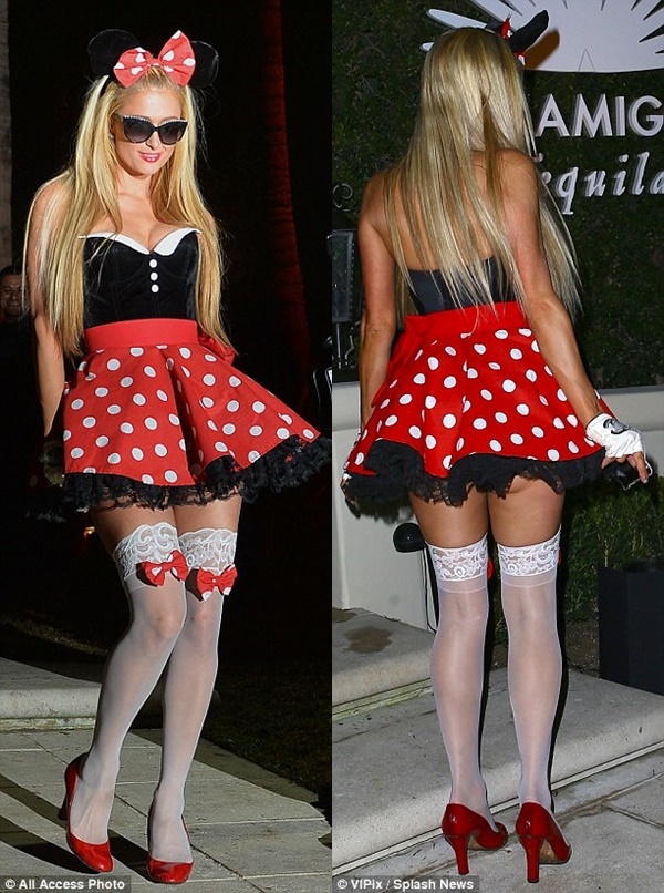 Paris Hilton In Stockings night love