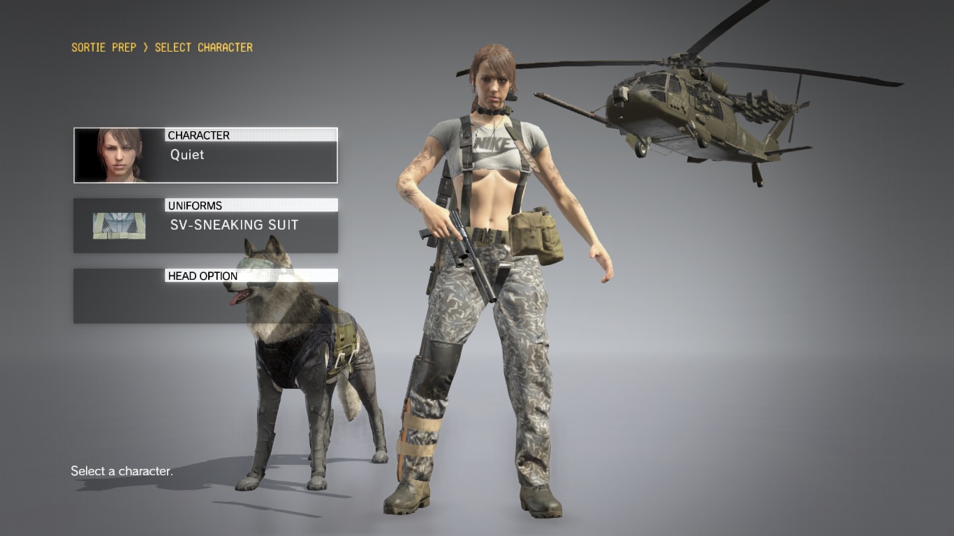 phantom pain quiet nude