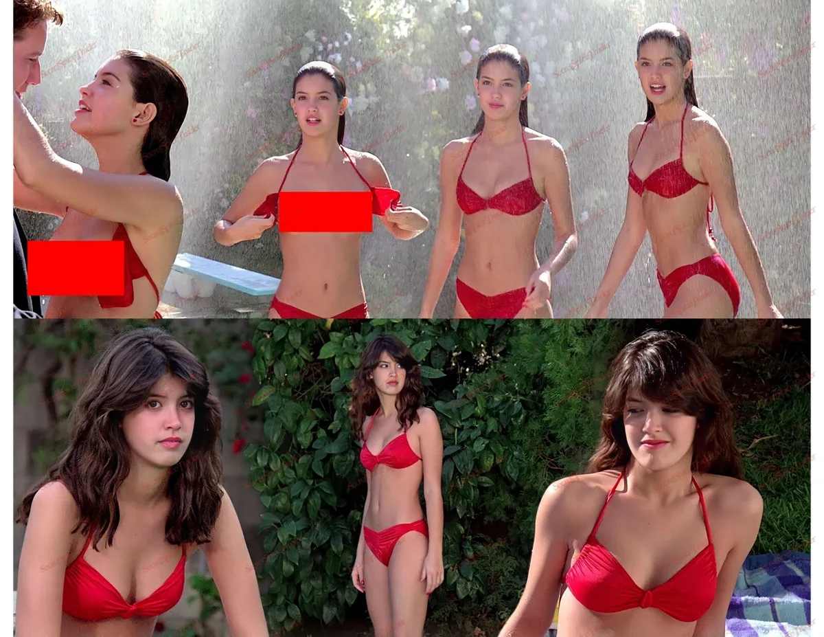 Phoebe Cates Red Bikini party chicago