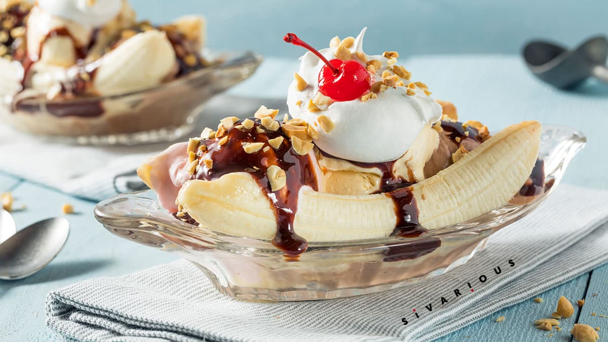 Best of Pictures of a banana split