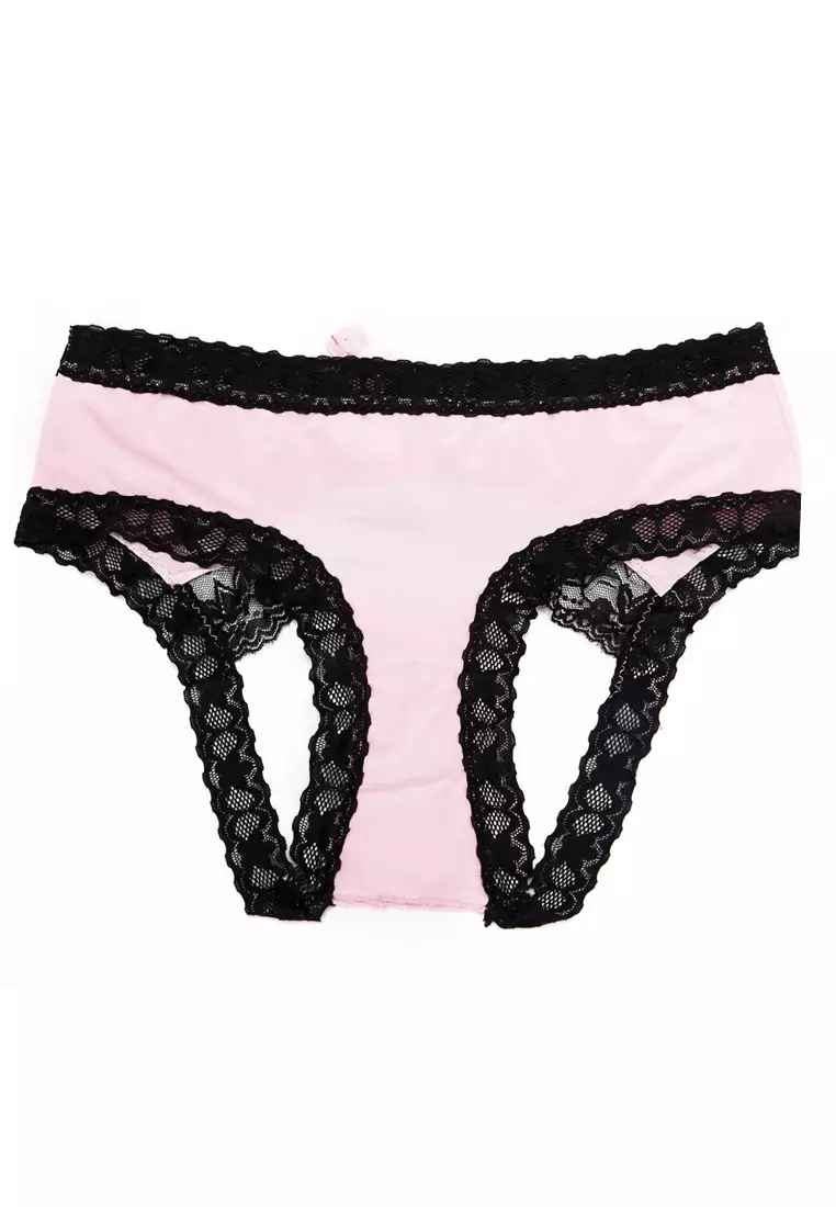 derrick saxon share pink and black panties photos