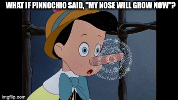 alexandra isakova recommends Pinocchio Nose Growing Gif