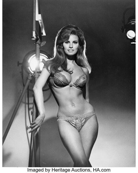 carol chalk add photo raquel welch lingerie