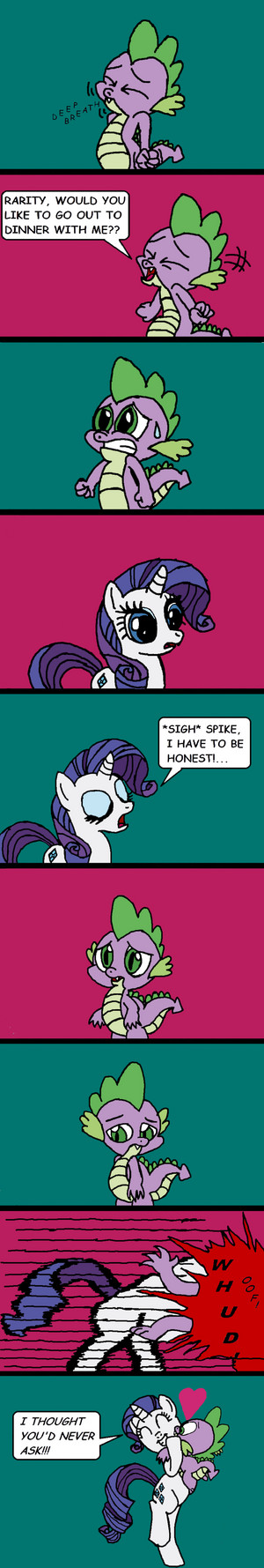 caitlin finnan recommends rarity and spike comic pic