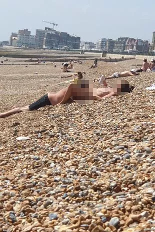 real nude beach sex