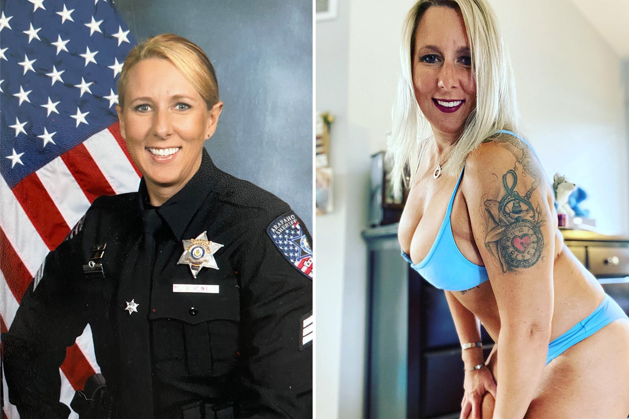 Real Police Woman Nude together xxgasm