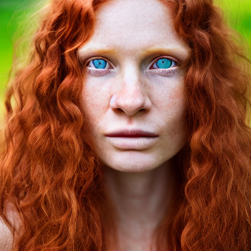 connie mccaslin add red haired girl with blue eyes photo