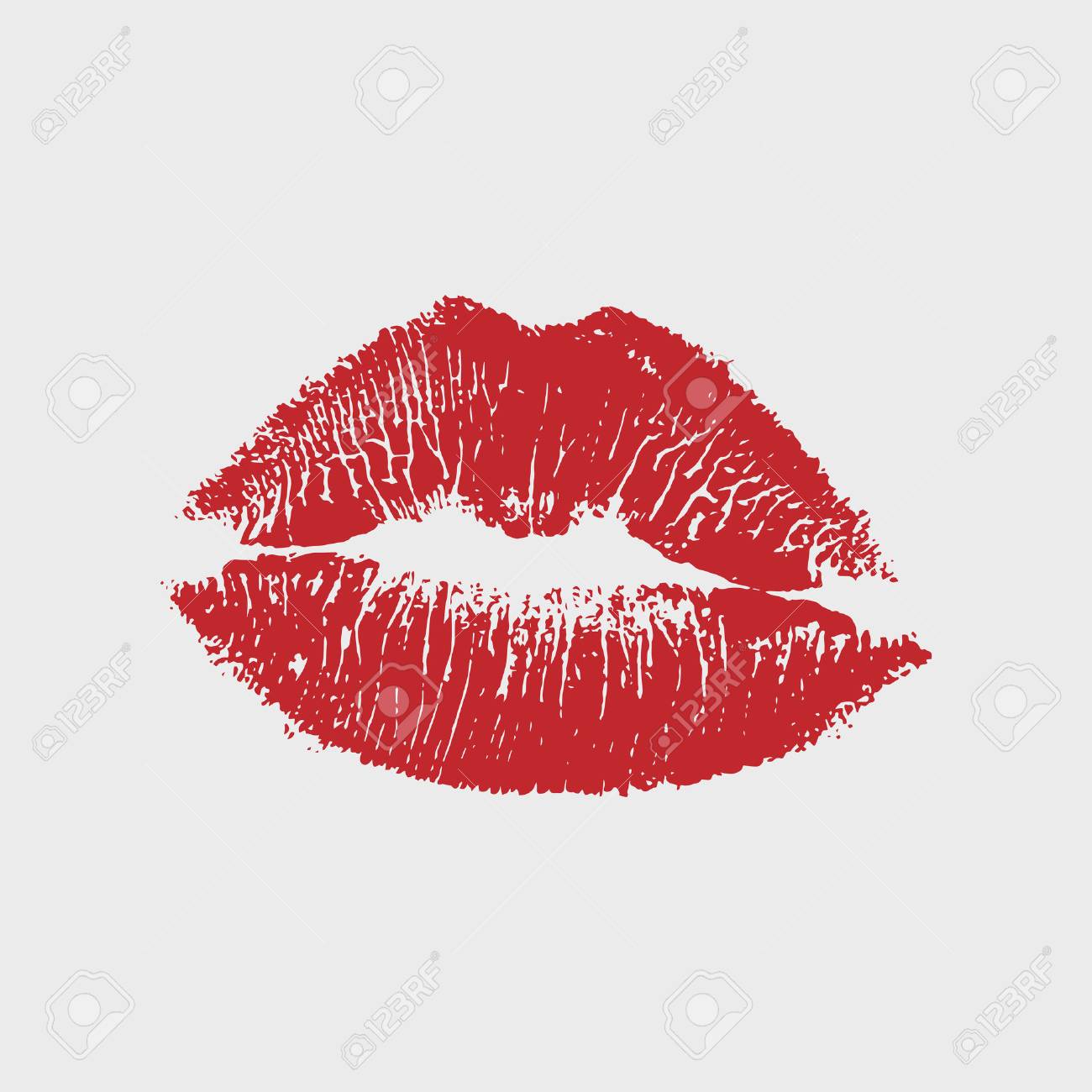 carla lerma share red lips kiss mark photos