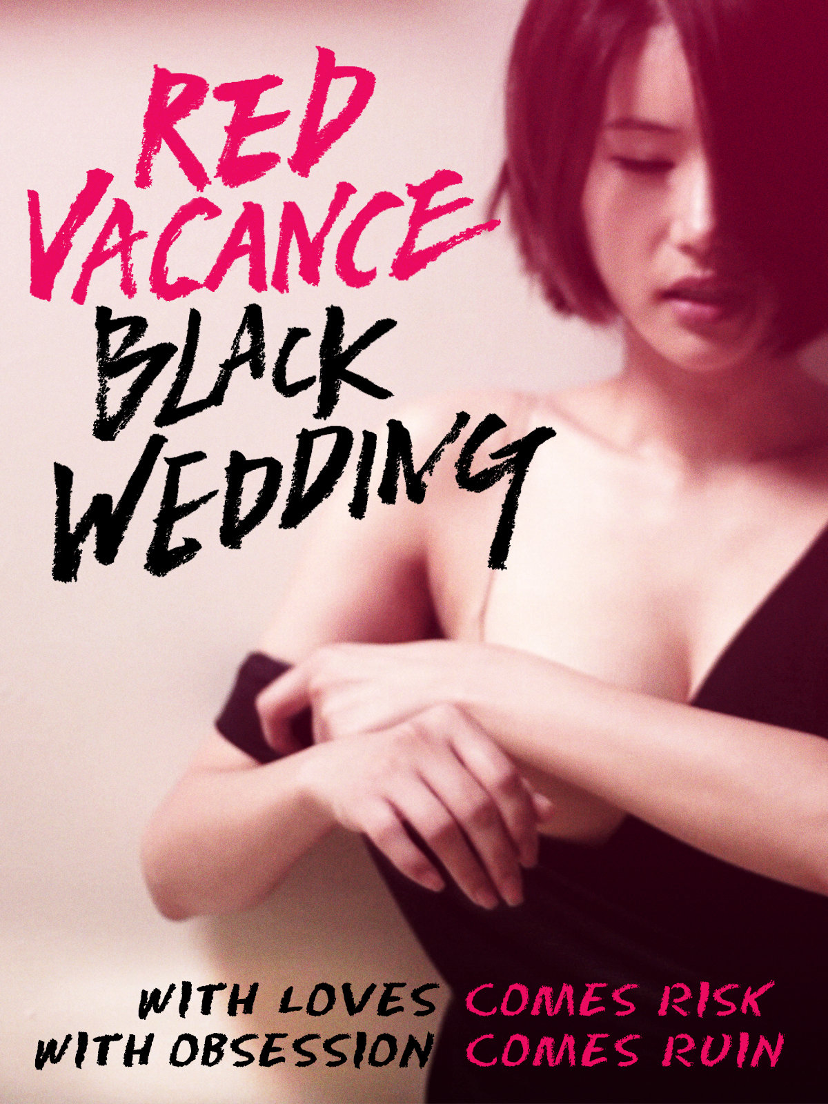 red vacance black wedding