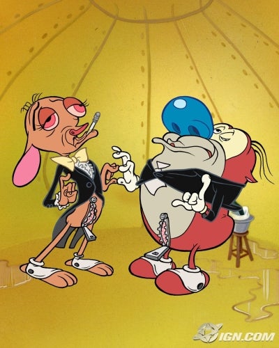 Ren And Stimpy Boobs in braces