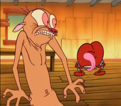 ren and stimpy boobs