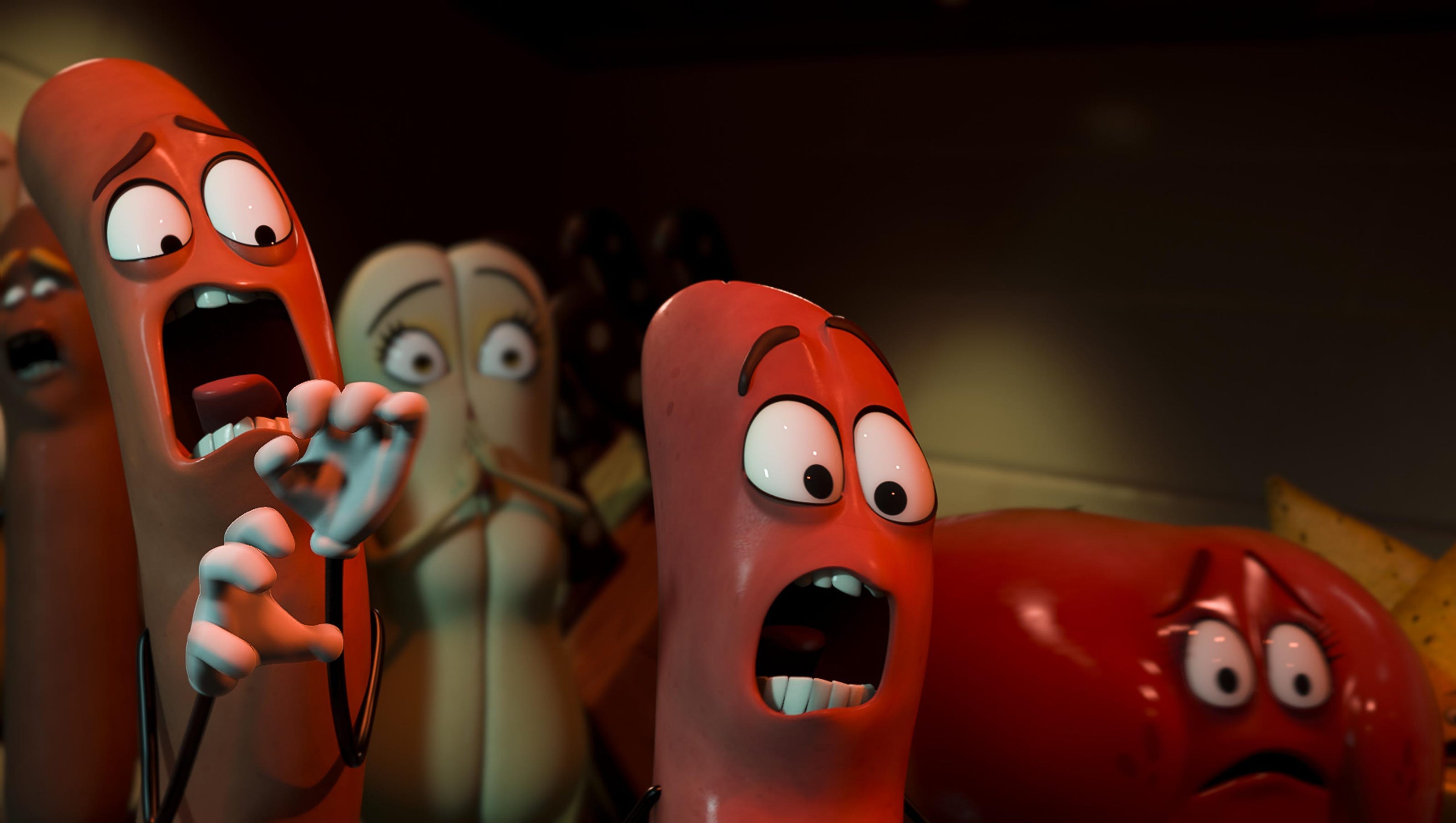 bernard john recommends Sausage Party Orgy Scene