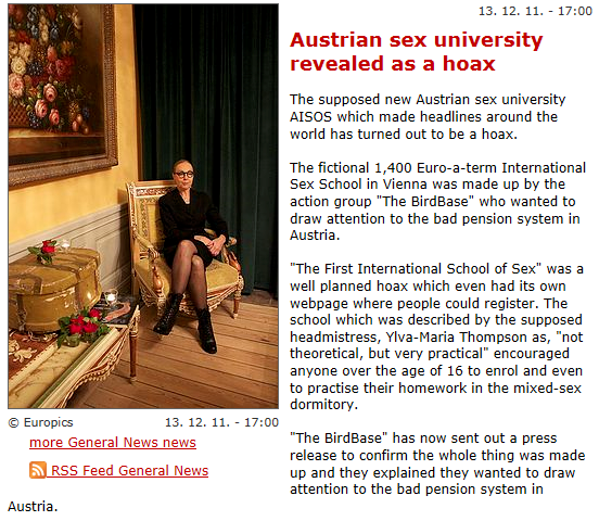 Sex School Vienna Austria moby pics