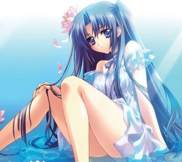 britt zeiger add photo sexy anime girl with blue hair