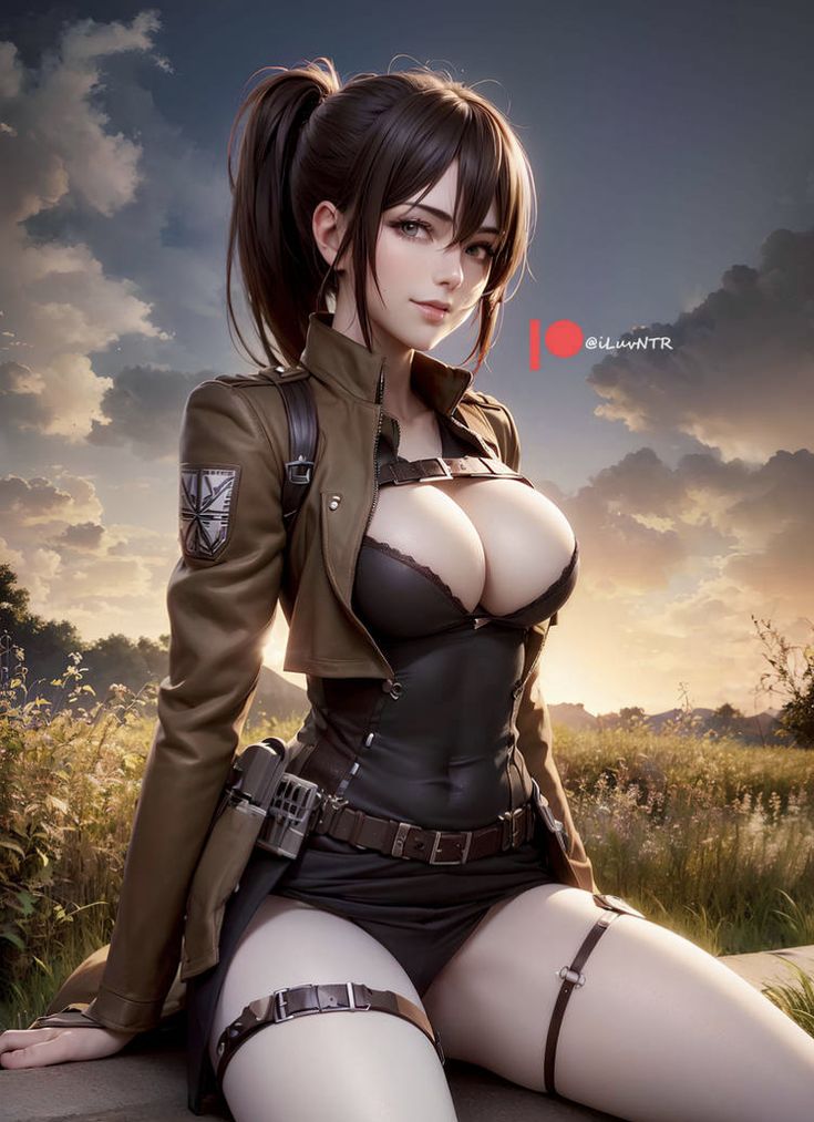 Sexy Attack On Titan Girls roller babe