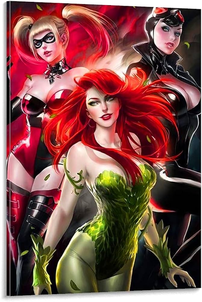 alice hartman add photo sexy harley quinn and poison ivy