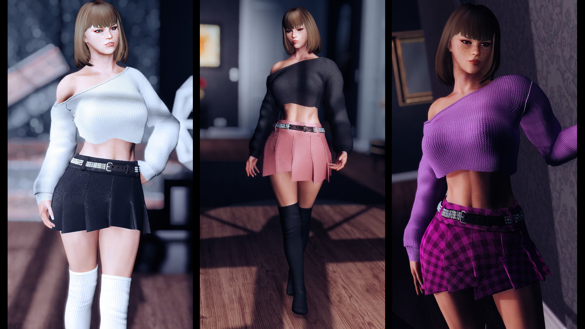 abigail ong recommends skyrim mini skirt mod pic