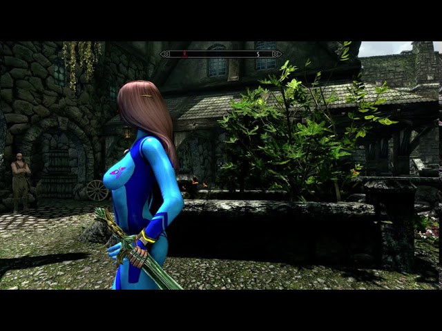 Skyrim Zero Suit Samus ent backpage