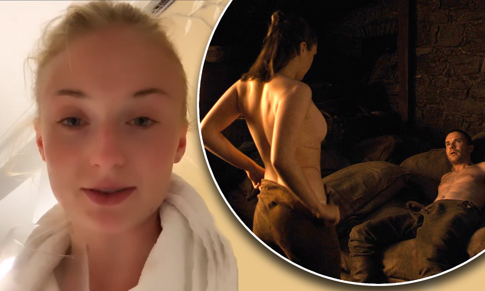 ameen nathani add sophie turner sex tape photo