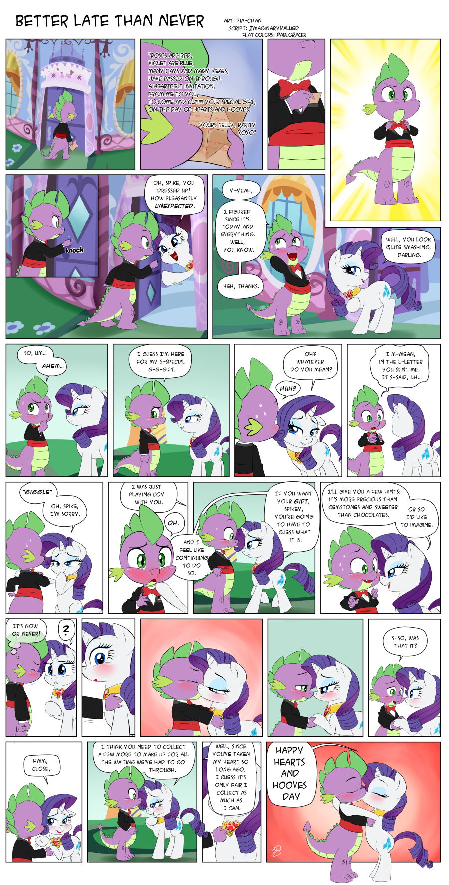 abarna ravi recommends Spike X Rarity Comic