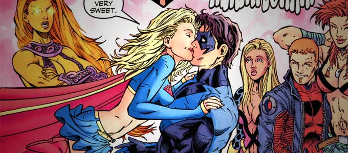 cara gomez recommends supergirl and superman kiss pic