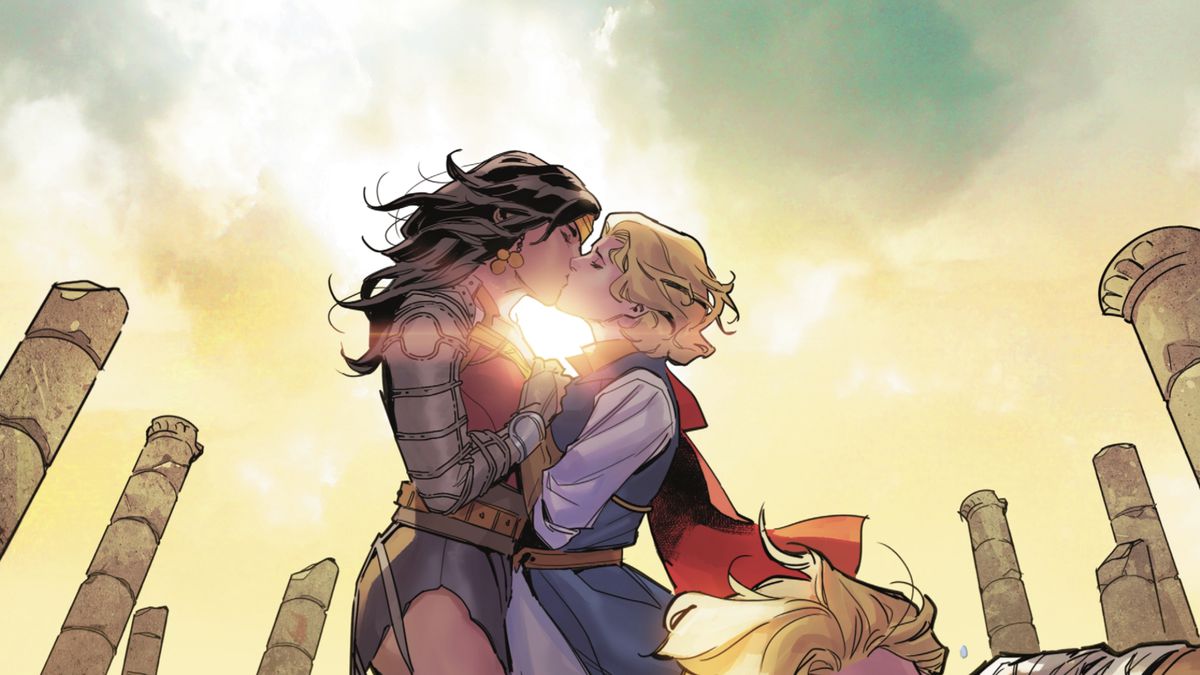 chris raimo recommends Supergirl And Superman Kiss
