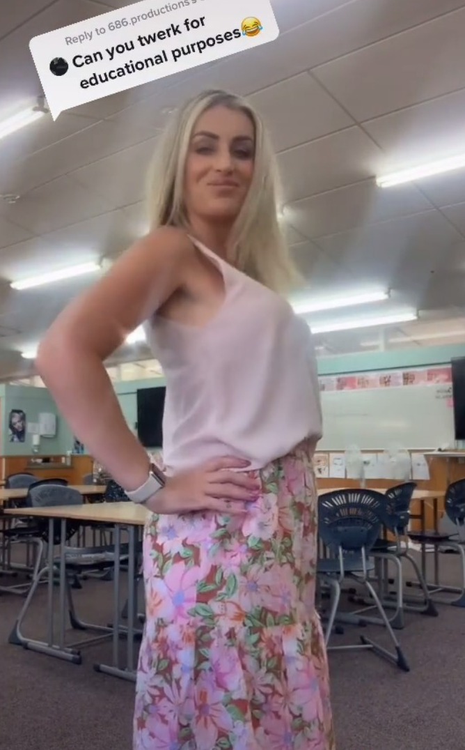 bee khim tan recommends teacher twerking in class pic