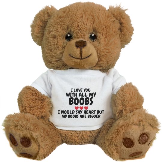 teddy bear with boobs