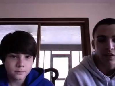 teen friends on webcam