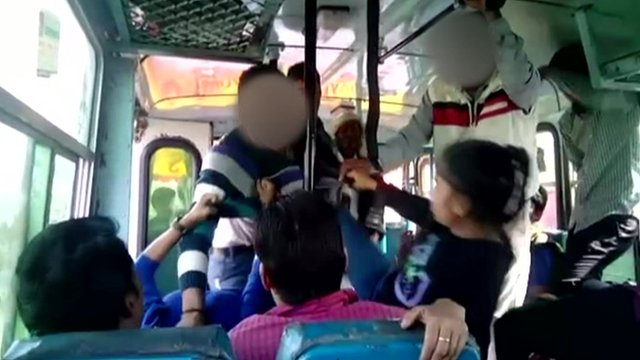 Best of Teen molested on bus