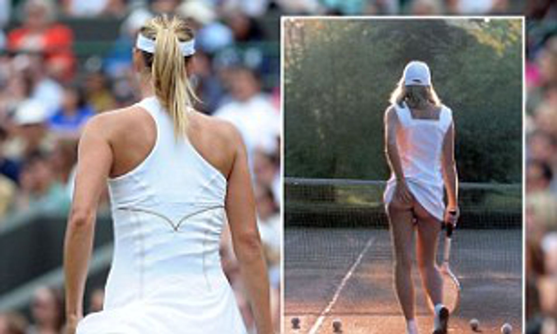 Best of Tennis player no panties