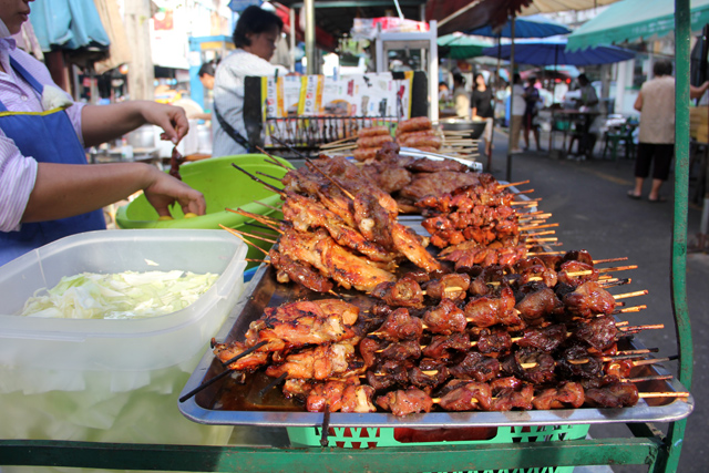 thai street meat