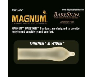 audrey mae cunanan recommends Trojan Magnum Bare Skins