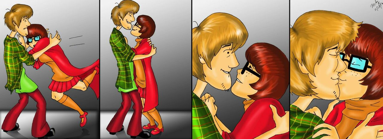 Velma And Shaggy Kissing butt wife