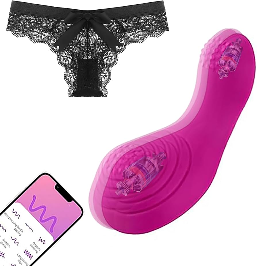 vibrator in her panties