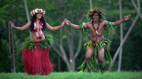 video of hula dancers