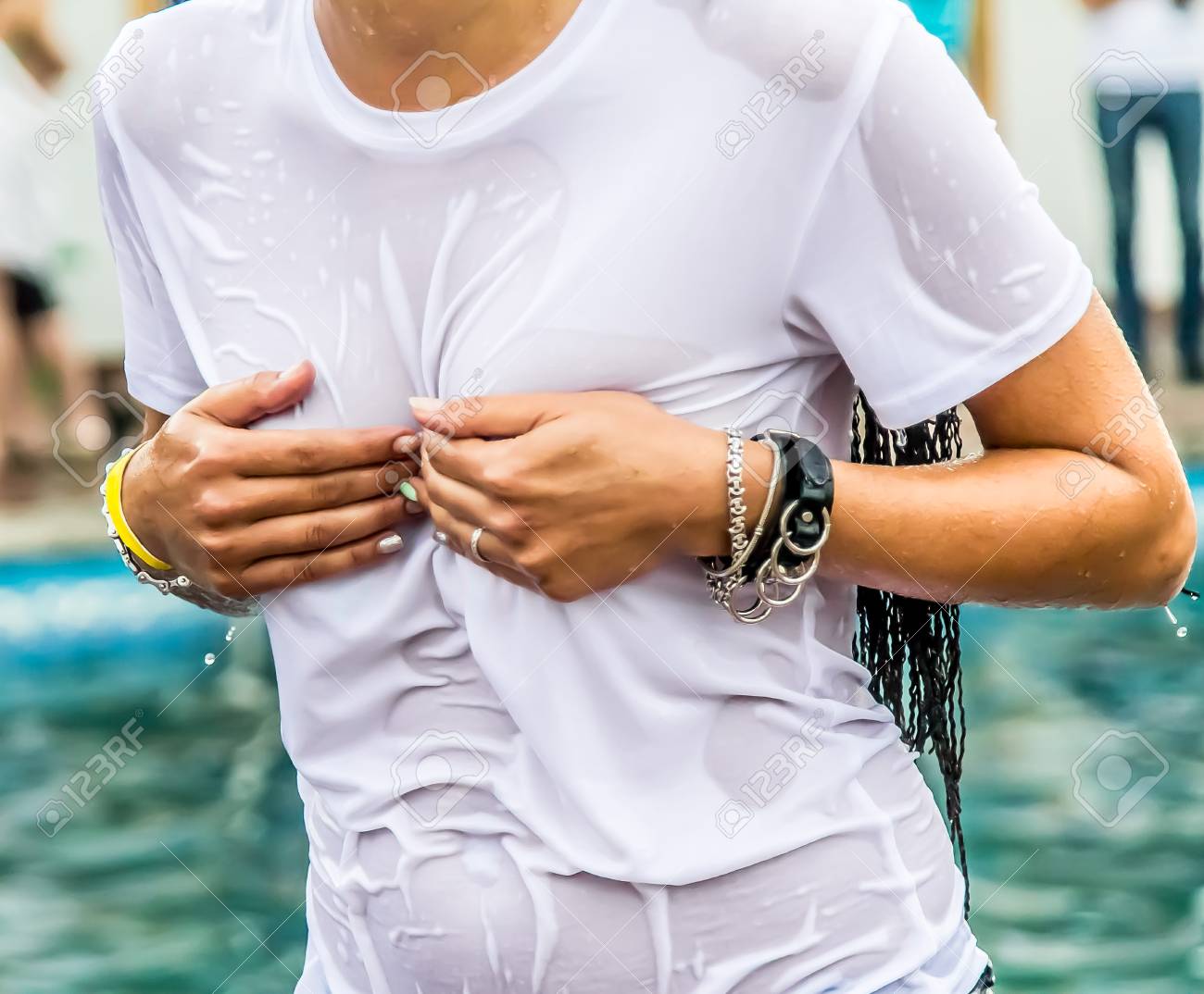 chloe asuncion recommends Wet Tee Shirt Images