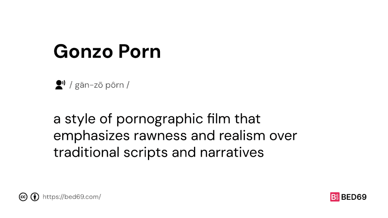 deborah jean recommends what is gonzo porn pic