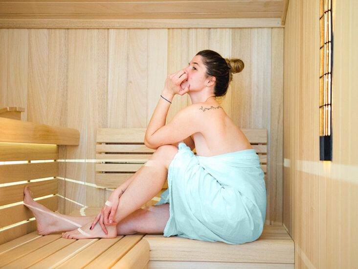 Woman In Sauna debt august