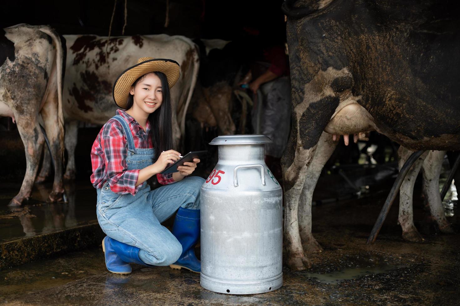 alice m glover add photo women on milking machines