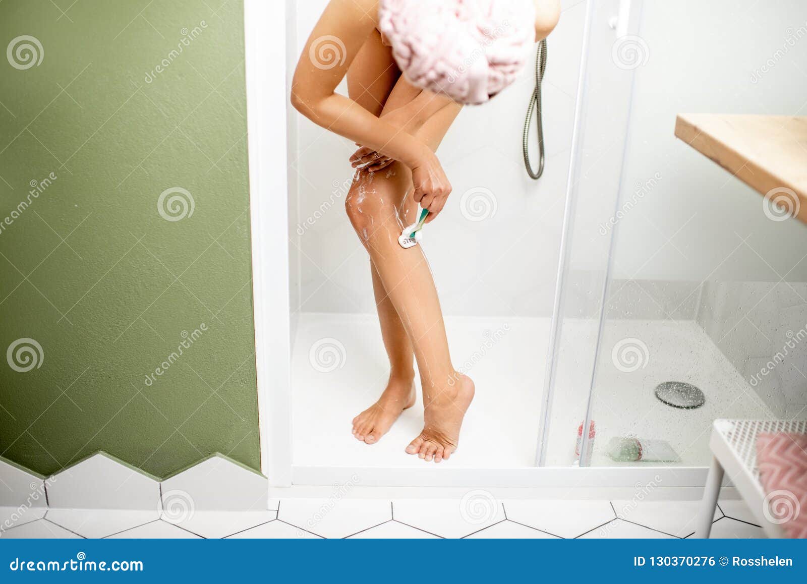 Best of Women shaving in shower